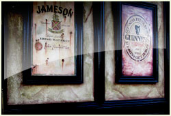 Guinness wall mural / Trevor Brennan & de Danu/stephen mc grogan